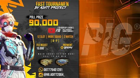 Live Fast Tournament Adit Project Youtube