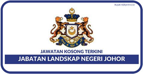 Jabatan Landskap Negeri Johor Kerjaya