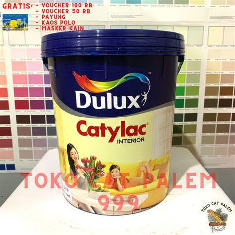 Jual Cat Tembok Interior Dulux Catylac Tinting Kg Pail Cascade