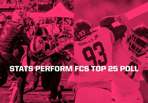 Stats Perform Fcs Top 25 Poll Week 12 Opta Analyst