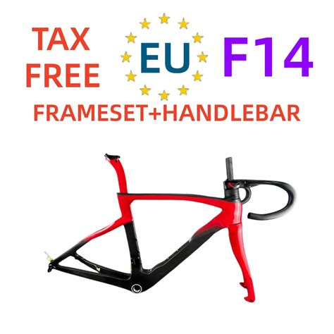 New F Carbon Frame F T K Black Red Road Carbon Frameset