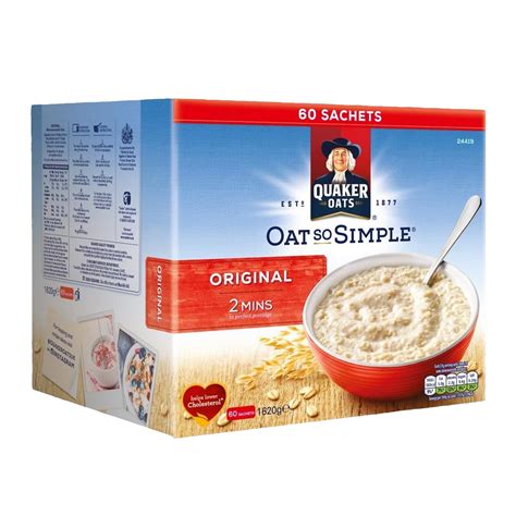 Quaker Oats So Simple Porridge Sachets Weight Watchers Food With Fibre