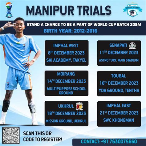 Minerva Academy Football Trials Manipur Spotik Sports Selection