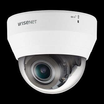 Qnd R Hanwha Wisenet Q Network Indoor Dome Camera Mp Unisol