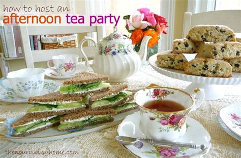 Tips for Hosting an Afternoon Tea Party {Keeper of the Home} - The Nourishing Home