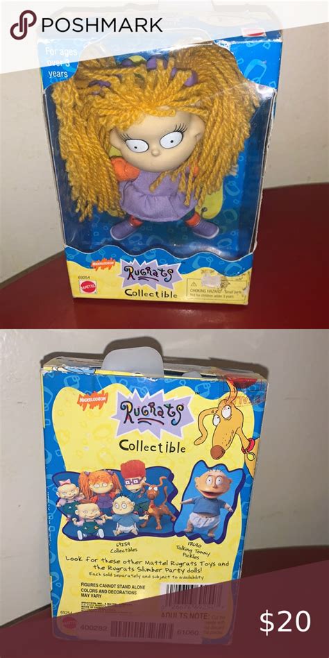 NIB Vintage Angelica Rugrats Collectible doll | Rugrats doll, Rugrats ...