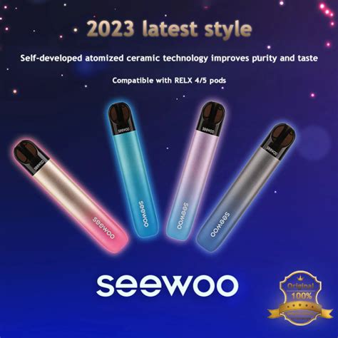 Seewoo Vape Pen Pod 400mah Rechargeable Vape Pen Kit Lazada Ph