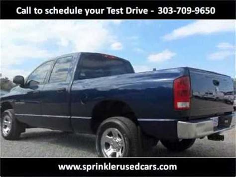 2005 Dodge Ram 1500 Used Cars Longmont CO YouTube