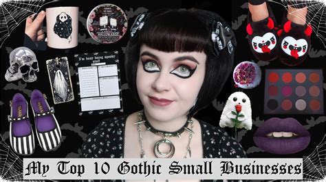 My Top Gothic Small Businesses Gothic Jewellery Makeup Goth