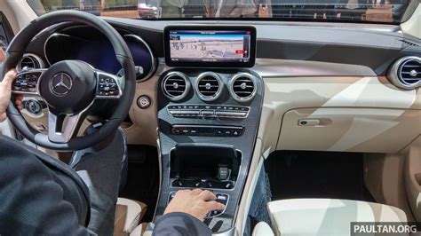 W205 Mercedes Benz C Class Facelift Interior Previewed By Glc F Cell Here’s What To Expect