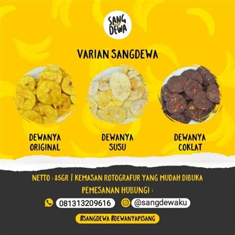 Jual Sang Dewa Dewanya Pisang Shopee Indonesia