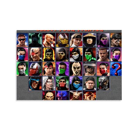 Mortal Kombat Trilogy Roster Ubicaciondepersonas Cdmx Gob Mx