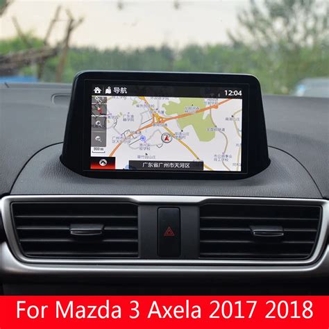 For Mazda Axela Car Gps Navigation Screen Tempered Glass