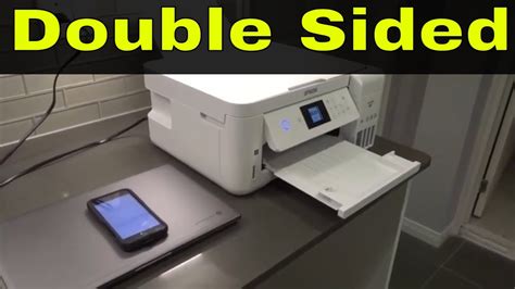 How To Print Double Sided On Epson Et Printer Full Tutorial Youtube