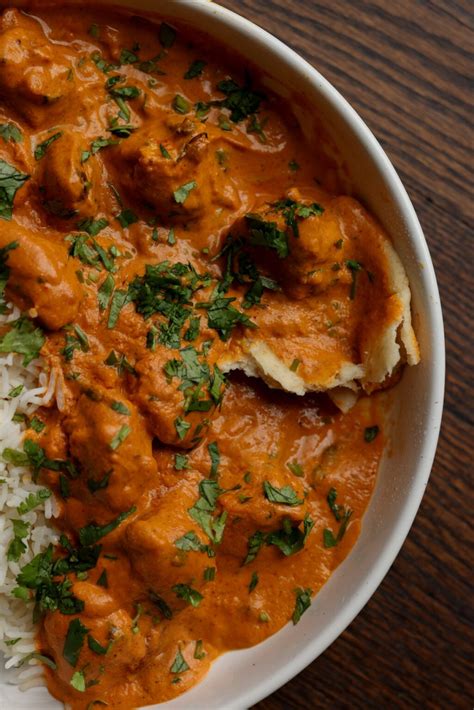 Restaurant Style Butter Chicken Vegan Pan Vegan Richa