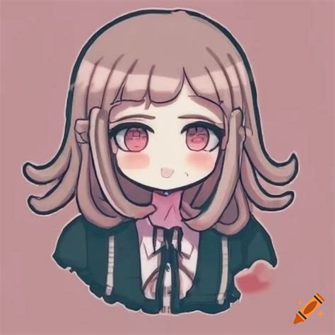 Adorable Chibi Drawing Of Chiaki Nanami On Craiyon