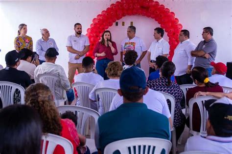 Em Limoeiro Mar Lia Arraes Participa De Evento Ao Lado De Jo O Lu S