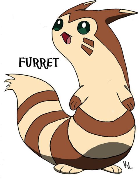 Furret by PandaPrincess11 on DeviantArt