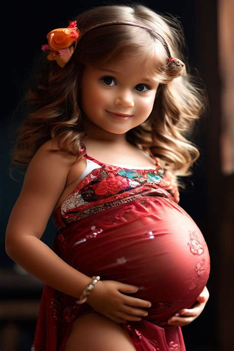 Little girl pregnant with bikini by Manu Técnico acessórios e cópias de chaves Playground