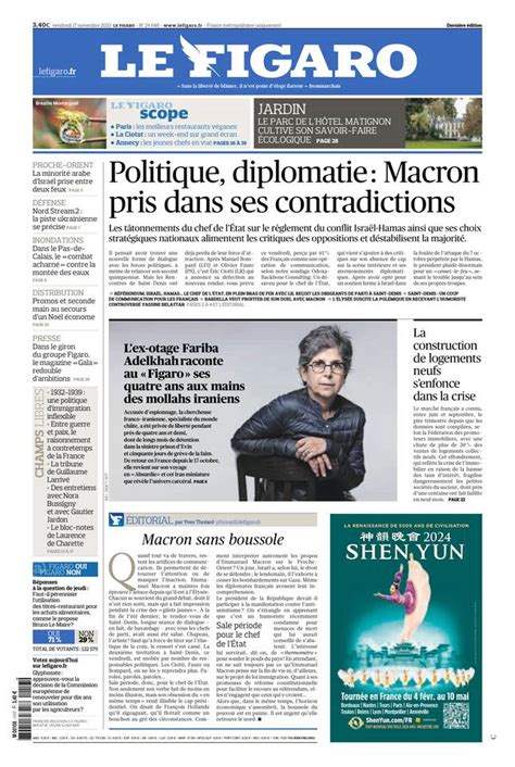 Le Figaro Dition Num Rique Du Novembre