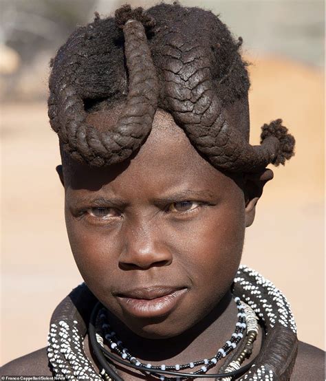 Namibias Isolated Himba Tribe Use Bright Clay To Create Incredible Hairstyles And Make Up