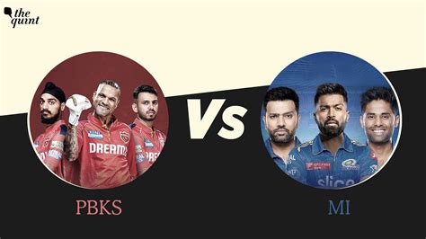 Ipl Pbks Vs Mi Ipl Live Streaming Head To Head Playing