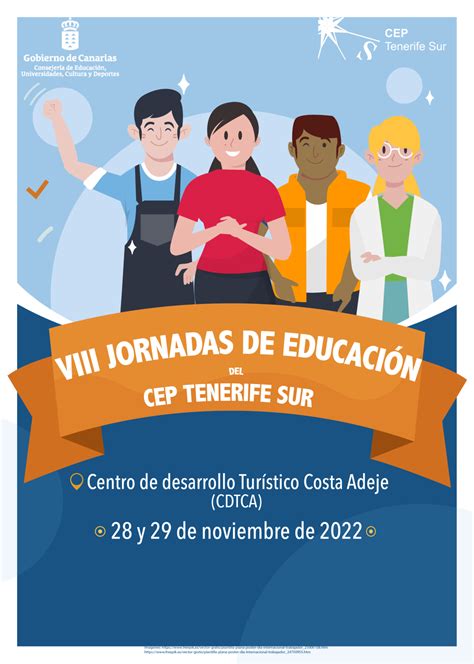 VIII JORNADAS DE EDUCACIÓN DEL CEP TENERIFE SUR CENTRO DEL