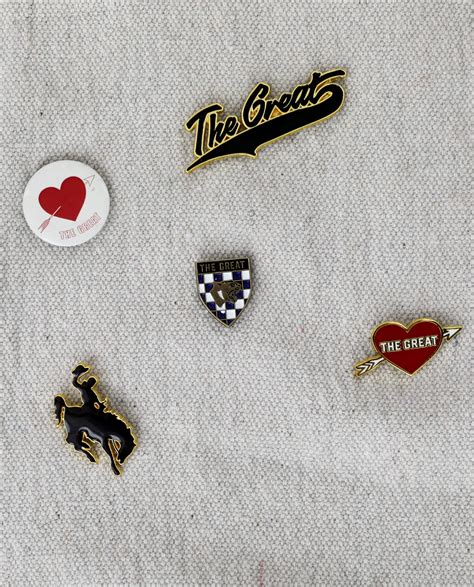 The Great Five Pack Enamel Pins Multi Pack The Great