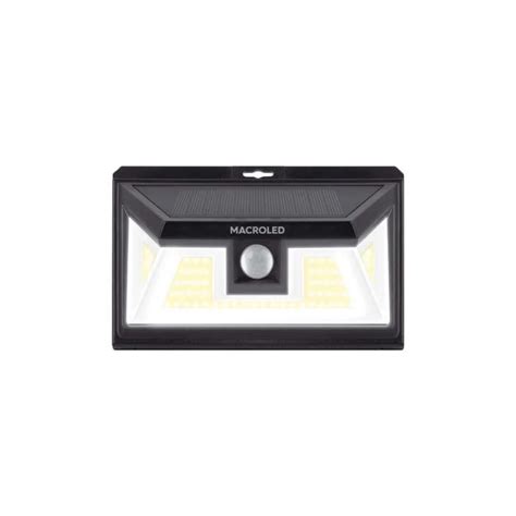 Aplique Reflector Led Solar Fotocelula Movimiento 5W Frio ICBC Mall