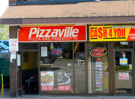 Menu of Pizzaville, Barrie, Barrie