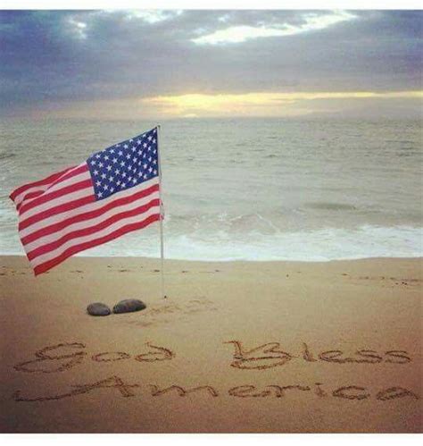 God Bless America Beach America God Bless America Sea To Shining Sea