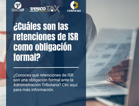 ¿cómo Efectuar Retenciones De Isr En Rentas Varias Vesco Consultores