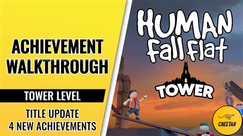 Human Fall Flat Tower Level Full Achievement Walkthrough Xbox Game