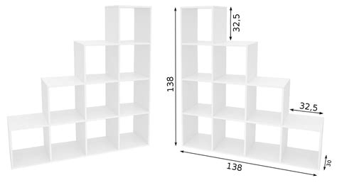 Стеллаж лесенка для зонирования - 37 фото