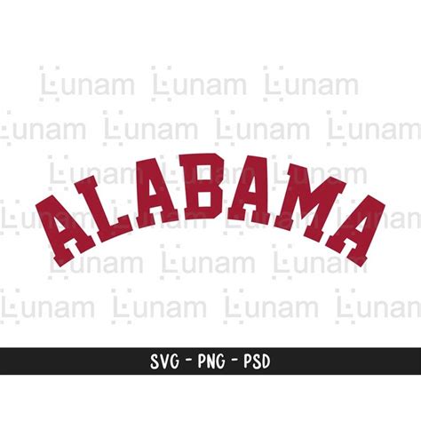 Alabama Svg, Alabama Crimson svg, Alabama Crimson vector,Ala - Inspire ...