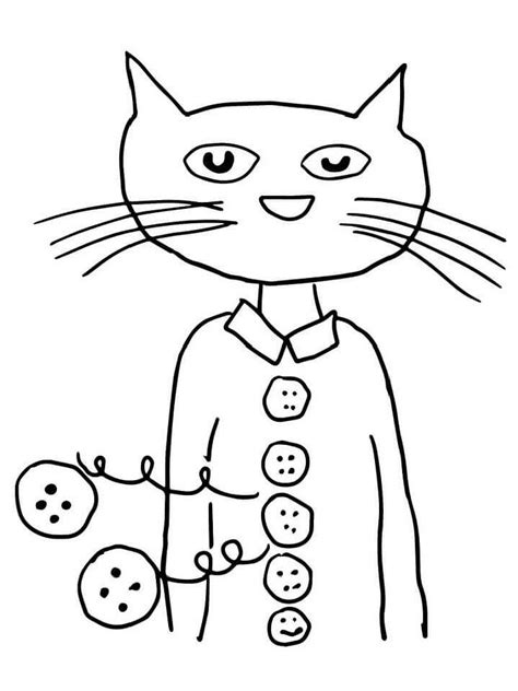 15 Free Pete the Cat Coloring Pages for Kids and Adults