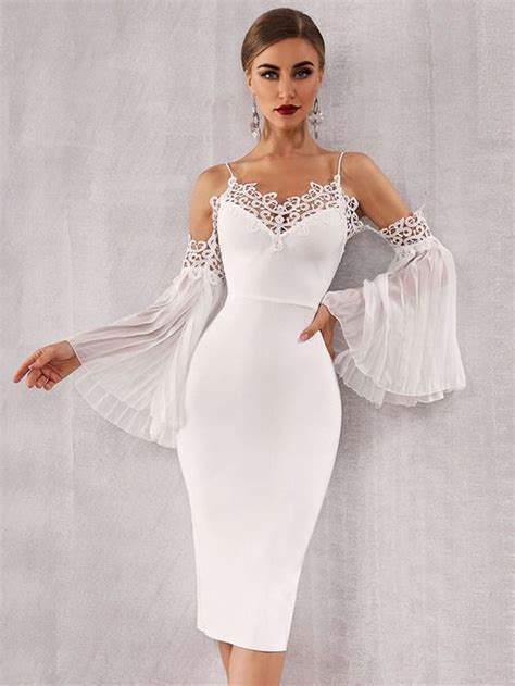 Venta Shein Vestidos Blancos En Stock