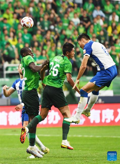 2023 CSL 6th Round Match Beijing Guoan Vs Tianjin Jinmen Tigers Xinhua