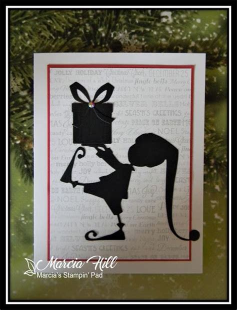 Marcia S Stampin Pad Cas Christmas Jan Silhouette