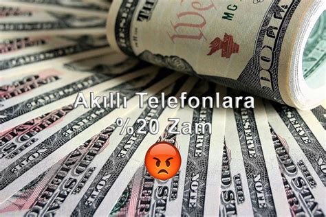 Akıllı Telefonlara 20 Zam Geliyor