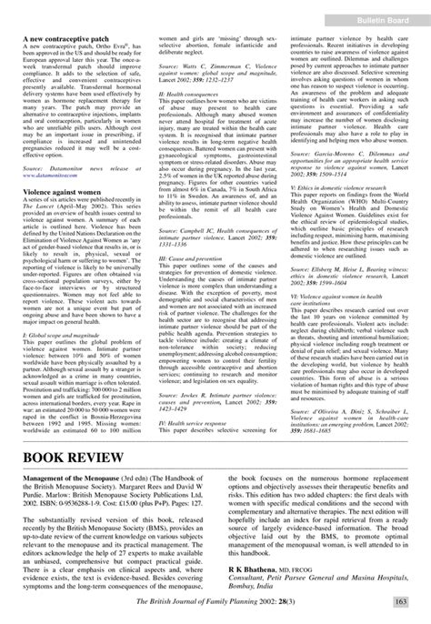 Book Reviews Bmj Sexual And Reproductive Health