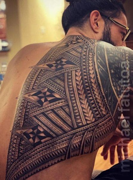 New Photo Drops Of Roman Reigns' Latest Back Tattoo