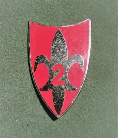 INSIGNE MILITAIRE 67E Régiment d infanterie 2e compagnie Soissons