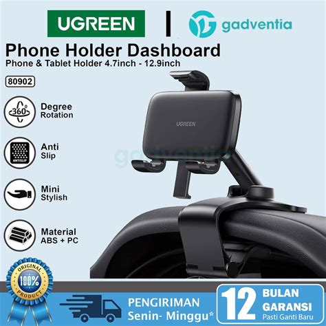 Jual UGREEN Car Mount Phone Holder Tempat HP Mobil Stand Jepit Suction