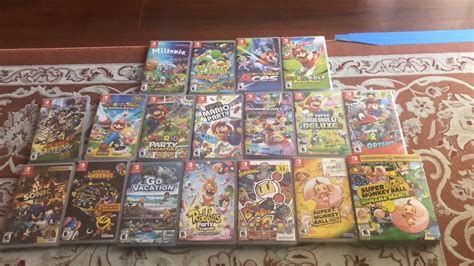 My Nintendo Switch Game Collection YouTube