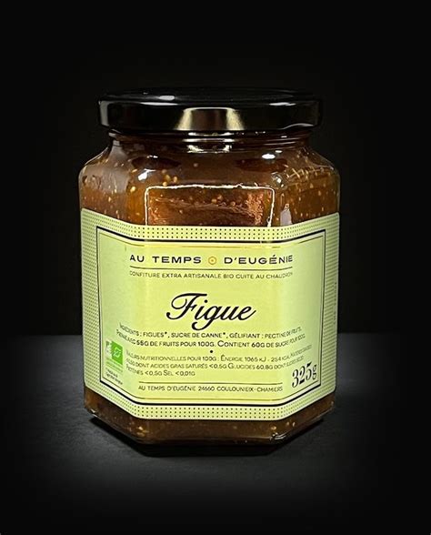 Confiture Extra BIO de Figue Au Temps d Eugénie