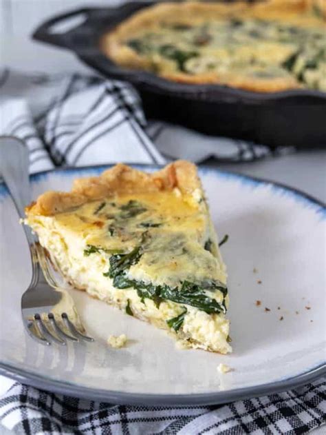 Spinach Quiche Recipe - stetted