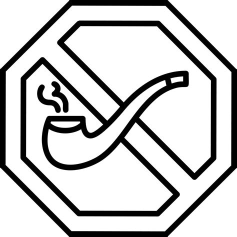 No Smoking Concept Vector Icon Vector Art At Vecteezy