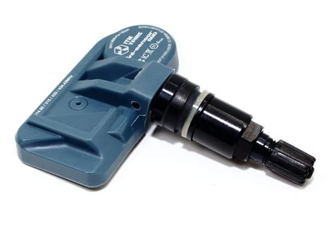 Set Of Itm Duo Gloss Or Matte Black Mhz Tpms Tire Pressure Sensors