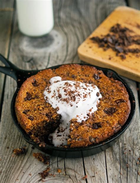 The Iron You Paleo Skillet Chocolate Chunk Cookie With Coconut